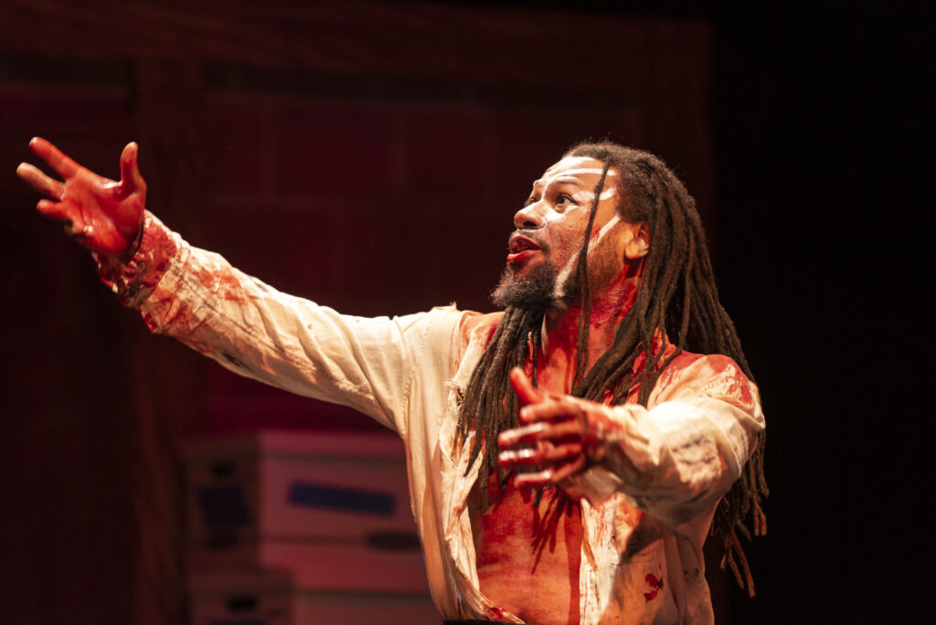 Dillon Dewitt as Tim Padley in "It Is Magic," The Catastrophic Theatre (Photo by Anthony Rathbun)