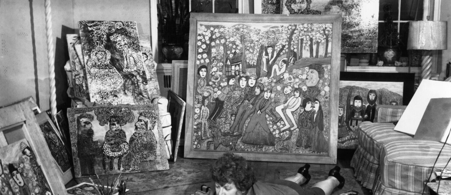 Janet Sobel painting
