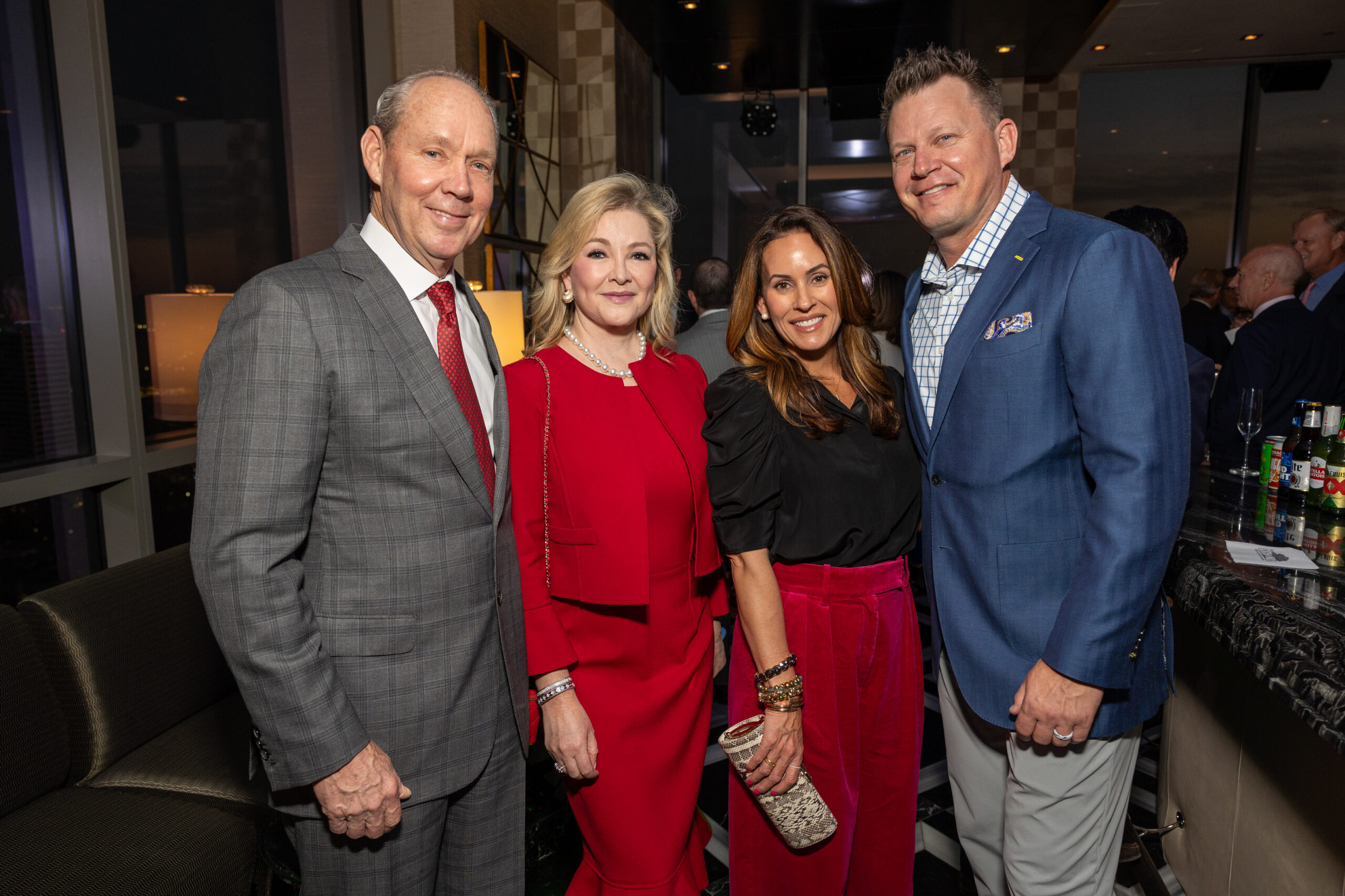 Jim and Whitney Crane with Kory and Geoff Blum; Photo courtesy of Jenny Antill