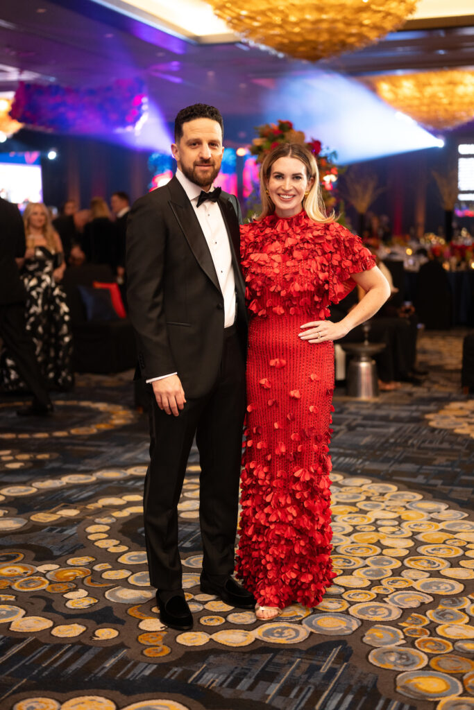 Josh & Jamie Villareal  at the 40th anniversary American Heart Association Heart Ball. (Photo by Daniel Ortiz)
