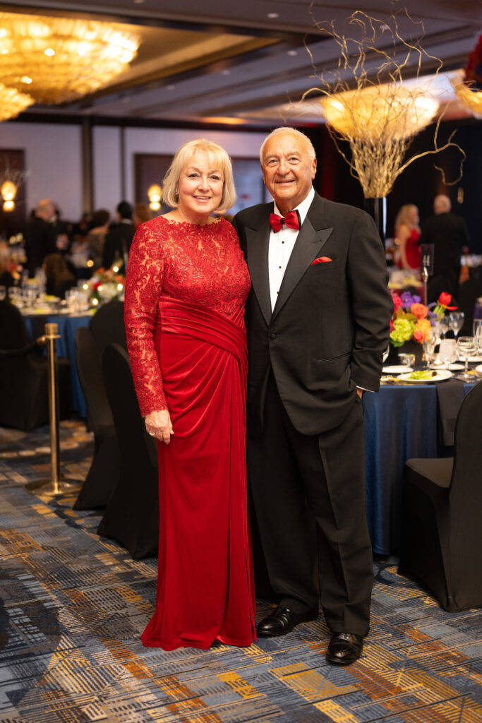 Judy & Russ Labrasca  at the 40th anniversary American Heart Association Heart Ball. (Photo by Daniel Ortiz)