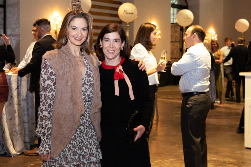Kate Bialas, Rebecca Lucs at Texas Children's Hospital 'Cooking Up a Cure' event at The Revaire (Photo courtesy of Texas Children's Hospital)