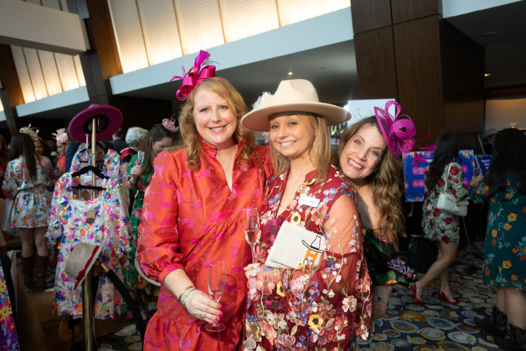 Katy Tomasini, Jennifer Arnold, Heather Loesberg at the Trailblazer Awards luncheon and fashion show.