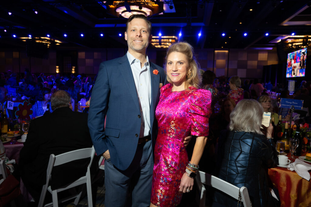  David & Kirby Lodholz at the Trailblazer Awards luncheon and fashion show.