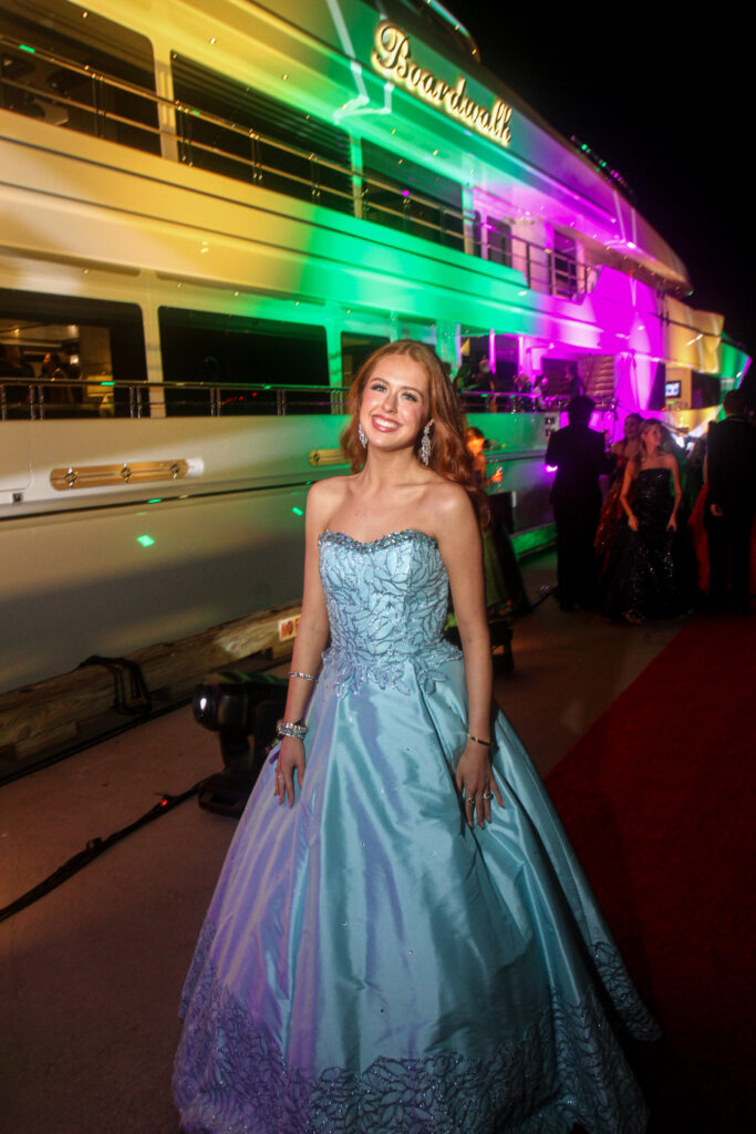 Duchess Lily Katherine Cox at the San Luis Salute in Galveston. (Photo by Gary Fountain)