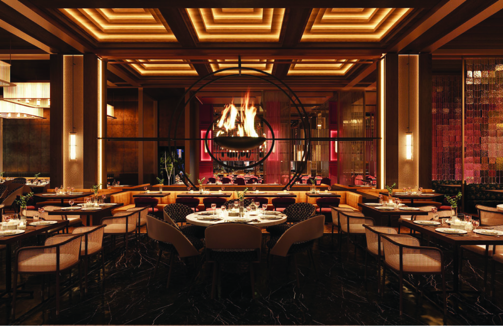 Soy Cowboy promises dramatic dining when it opens at the new Loews Arlington. (Courtesy Rendering)