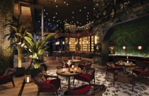 Loews – The magical bar and lounge space at Soy Cowboy sets the stage. (Courtesy photo)