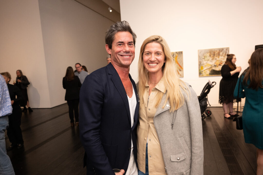 Milton Townsend, Chris Goins at The Menil Collection (Photo by Daniel Ortiz)