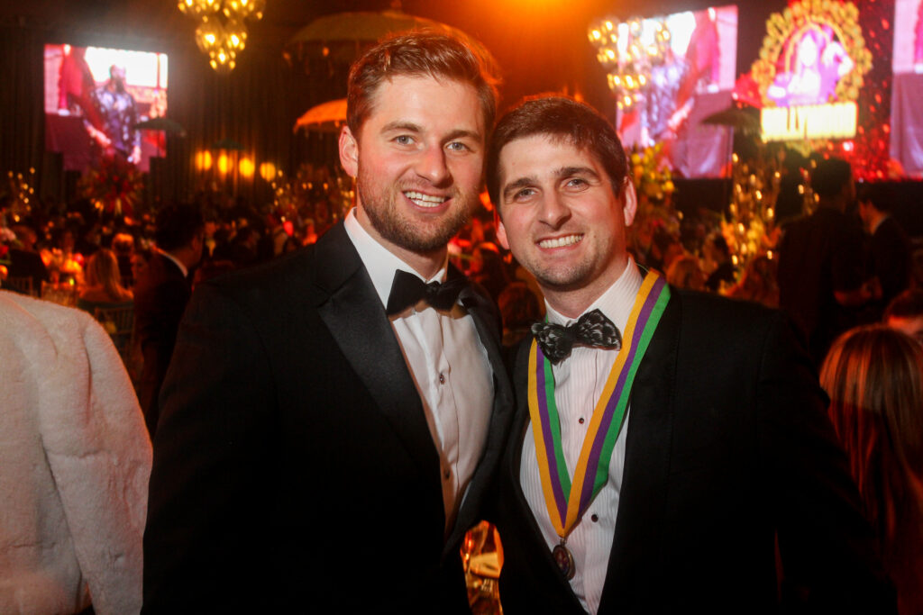 Patrick Fertitta, Blake Fertitta at the San Luis Salute in Galveston. (Photo by Gary Fountain)