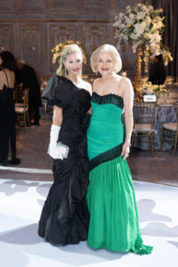 Patti Murphy and Jo Furr wearing jewelry from De Beers; Photo by Wilson Parish