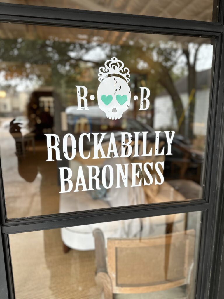 Allen Wilkinson knows Rockabilly Baroness brings the Western and Rodeo goods.