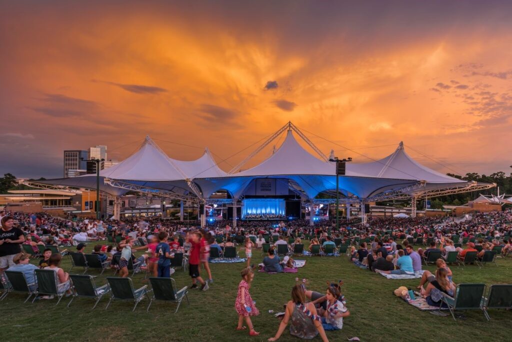 The Cynthia Woods Mitchell Pavilion is one of the best concert venues anywhere.