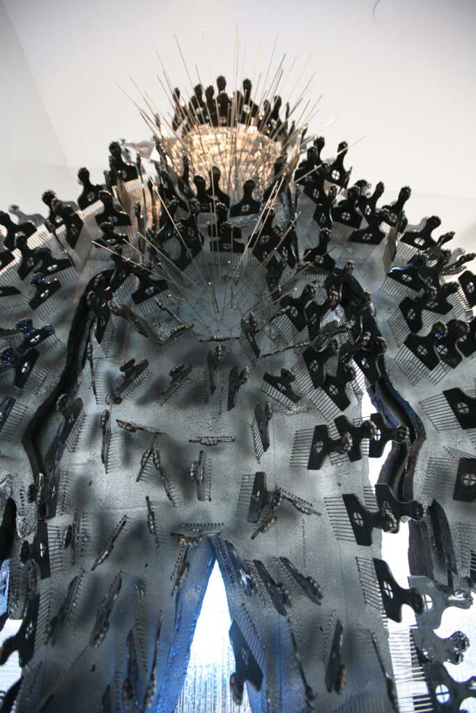 Artist Christopher Blay's installation "The SpLaVCe Program," 2023, is featured at the Ion Building. (Photo by Christopher Blay)