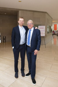 Spirit of Tom Landry Award recipient Campbell Fearing and Dean Fearing (Photo by Tamytha Cameron)
