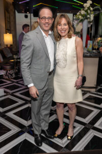 Steve and President of Texas Children’s Hospital Debbie Sukin; Photo courtesy of Jenny Antill (Photo by Jenny Antill)