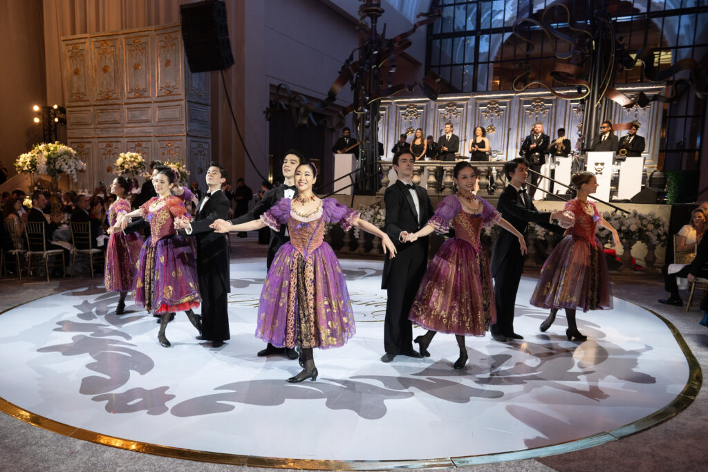 Houston Ballet Academy students perform at the Houston Ballet Ball 'Mayerling,' held at Wortham Theater Center. (Photo by Wilson Parish)