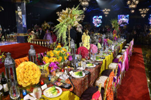 The head table at the San Luis Salute in Galveston Friday Feb 09,2024.