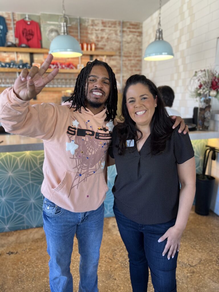 Taste Project – Mega influencer Keith Lee (pictured with Julie Williams) dropped by Taste Project and had a glowing review.