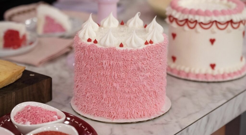Valentine Cake Back Table