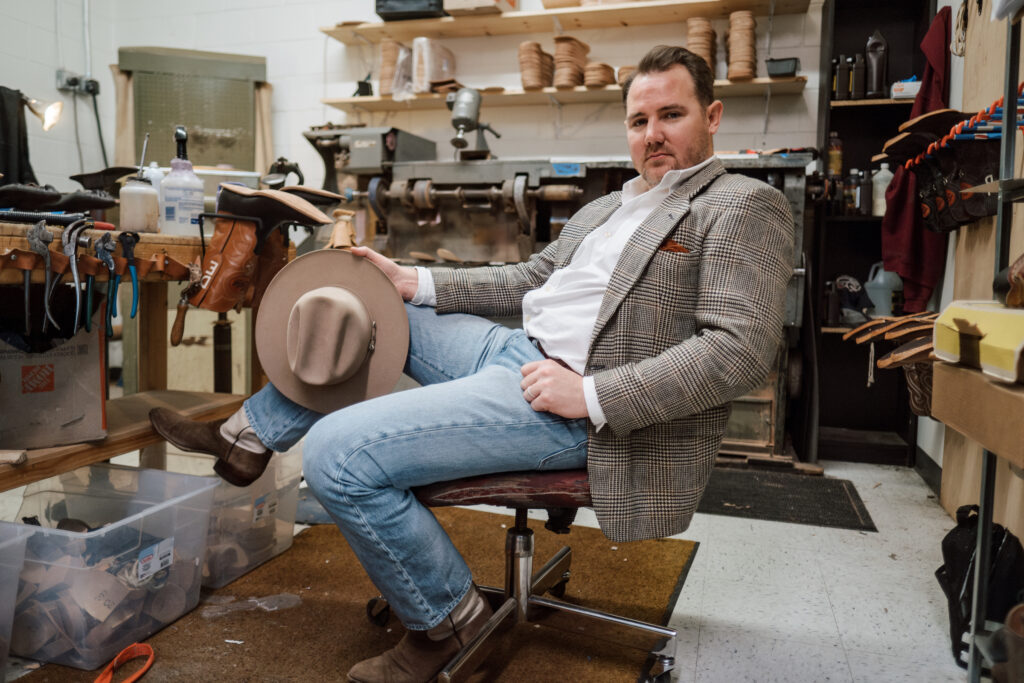 Zephan Parker founded Parker Boot Company 10 years ago with the intention of preserving the time-honored tradition of handmade boot making.