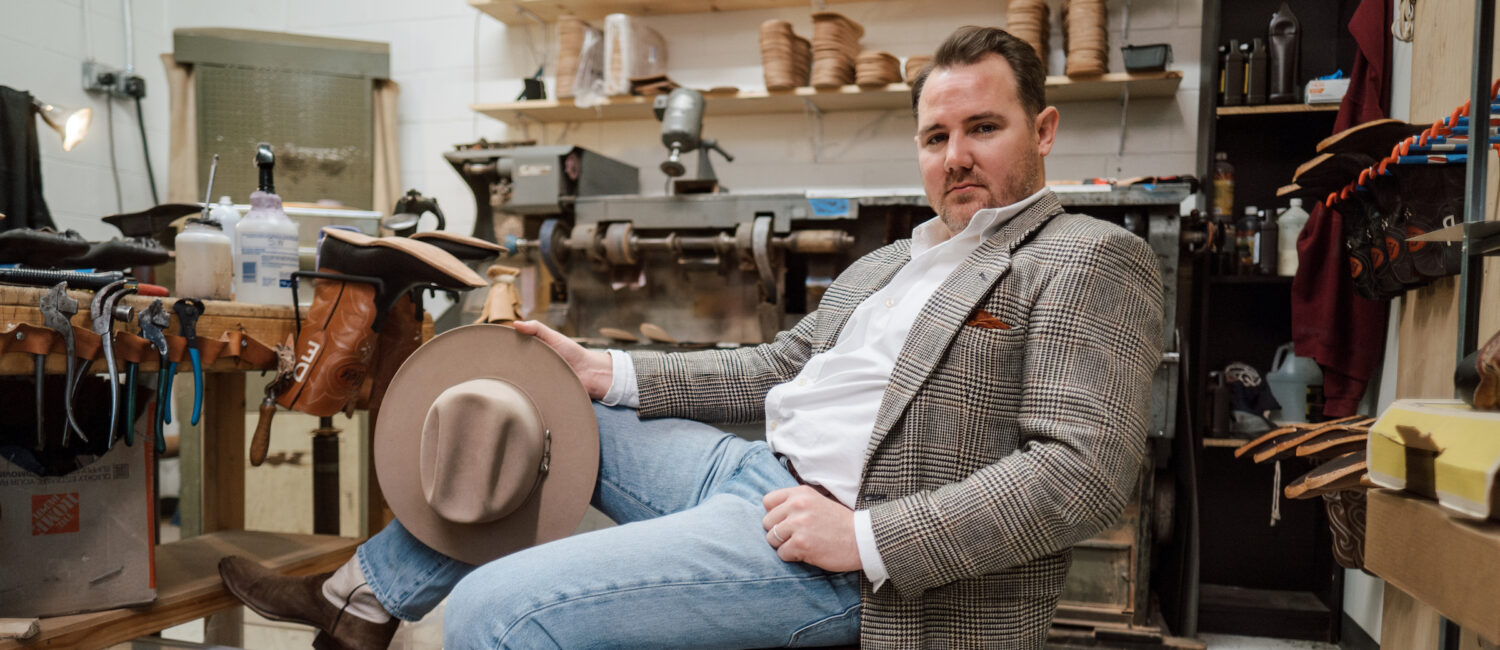 Zephan Parker founded Parker Boot Company 10 years ago with the intention of preserving the time-honored tradition of handmade boot making.