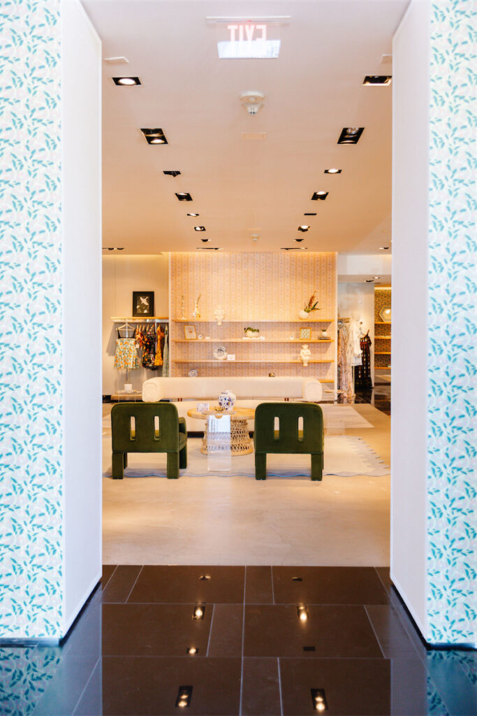 Inside Agua by Agua Bendita's first American retail space in Highland Park Village. (Photo by Victoria Saperstein)