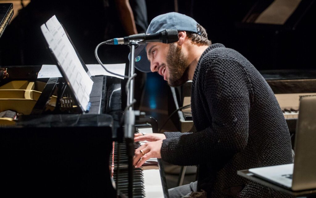 Pianist, composer, filmmaker and multidisciplinary artist Samora Pinderhughes counts Herbie Hancock, Ahmad Jamal, Nat King Cole and Wynton Kelly among pianists who have inspired him over the years. (Courtesy Samora Pinderhughes)