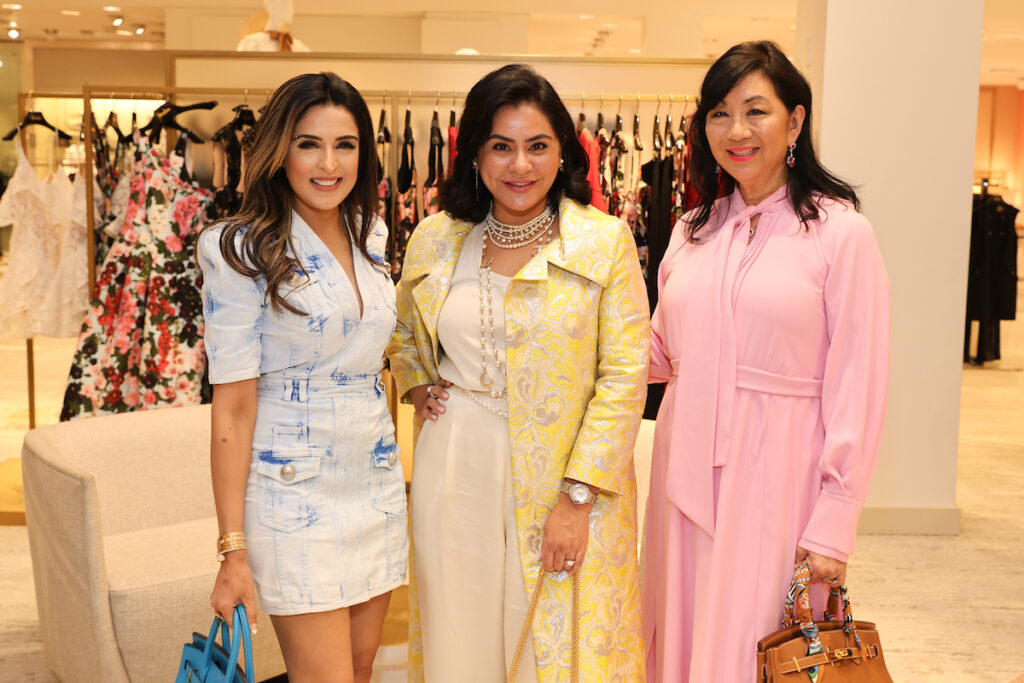 Sneha Merchant, Elia Gabbinelli, Dr. Alice Mao Bram (Photo by Priscilla Dickson)