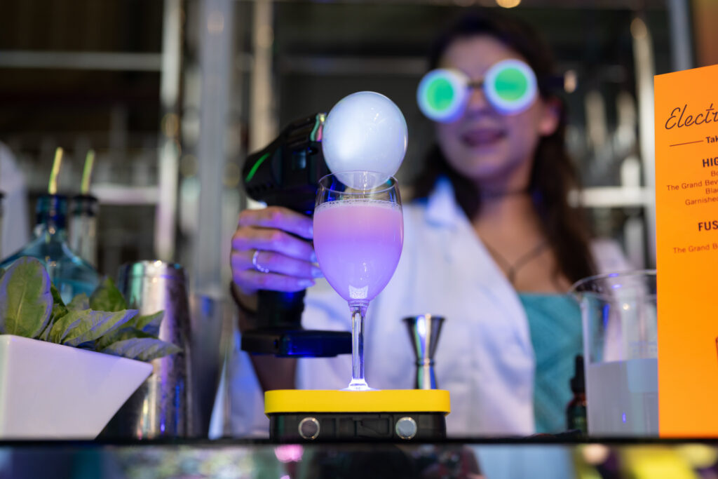 Magical drinks at the Houston Museum of Natural Science 'Big Energy!' gala. (Photo by Daniel Ortiz)