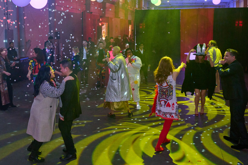 The lively dance party at Fresh Arts Wonder Ball (Photo by Charlie Horse Photography)