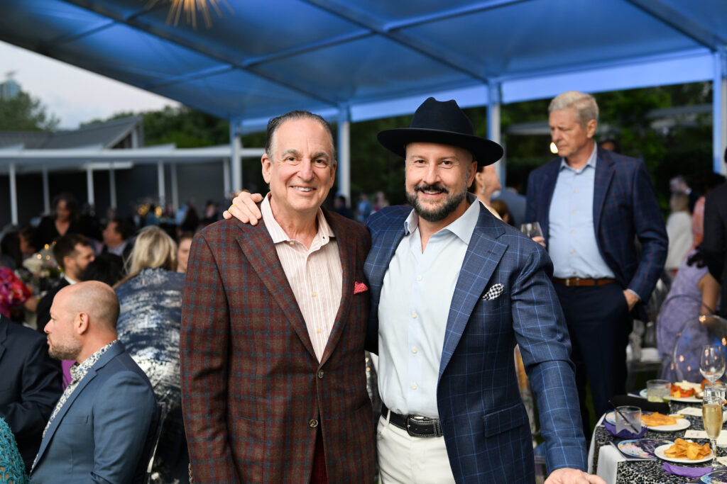 Alan Stein, Tony Bradfield at Memorial Hermann's Dancing in the Moonlight fundraiser (Photo by Daniel Ortiz)