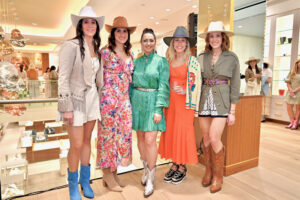 Amy Zadok, Lisa Zadok, Emily George, Hunter Bell, Linsay Radcliffe (Photo by Alex Montoya.)