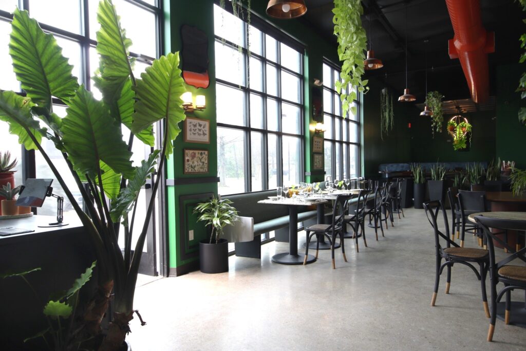 Café Americana is a tropical Latin-inspired oasis in downtown Arlington.