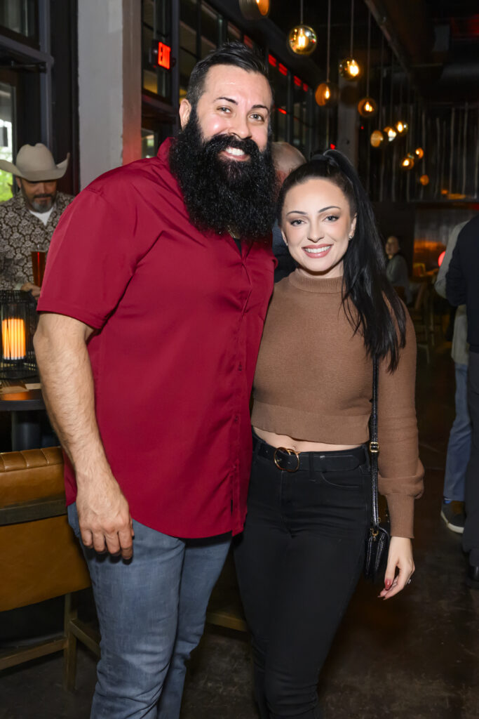 Brett & Brittany Trevino at Ben Berg's latest concept, Prime 131 grand opening (Photo by Michelle Watson, Catchlightgroup.com)