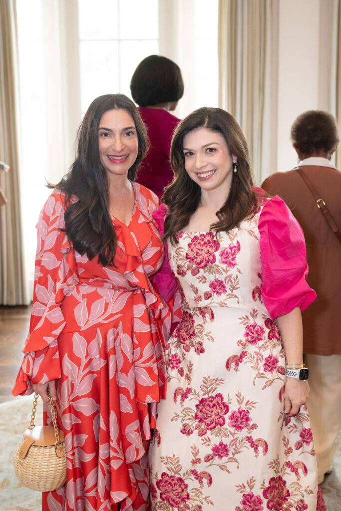 Candace Thomas, Nina Rand at the Children's Museum Houston Friends & Families Luncheon  (Photo by Wilson Parish)