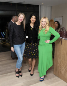 Canyon Ranch – Blake Stephenson, Leena Jain, and Vodi Cook take the full tour. (Photo by Tamytha Cameron)