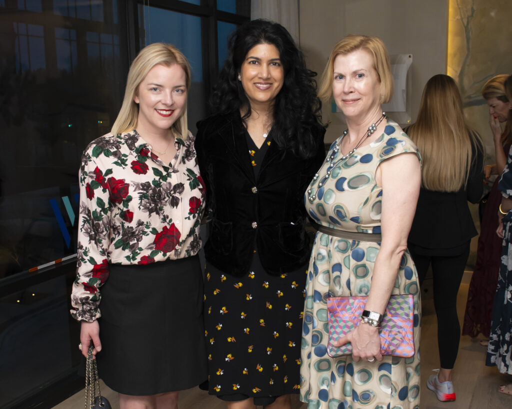 Jane Humphrey, Lenna Jain, and Tamara Bickel. (Photo by Tamytha Cameron)
