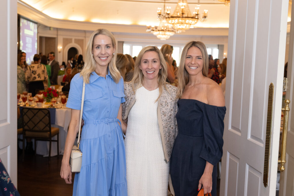 Caroline Harrell, Rachael Berry, Katie Arnoldy at the Children's Museum Houston Friends & Families Luncheon  (Photo by Wilson Parish)