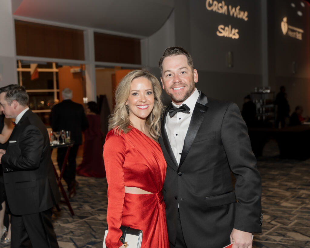 Carrie and Victor Muzny at The Heart Ball.