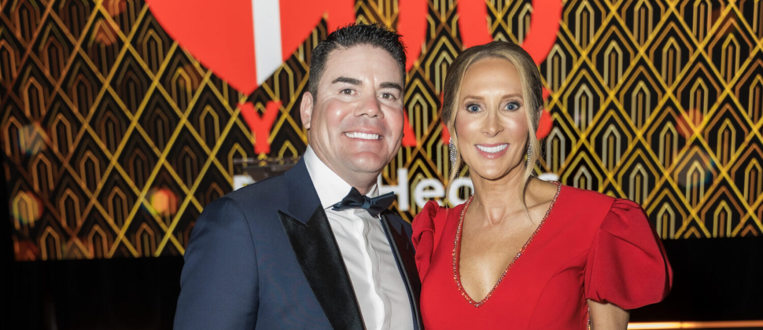 Gala chairs Amy and Tony Torres made an impact at Montgomery County's Heart Ball at The Woodlands Waterway Marriott.