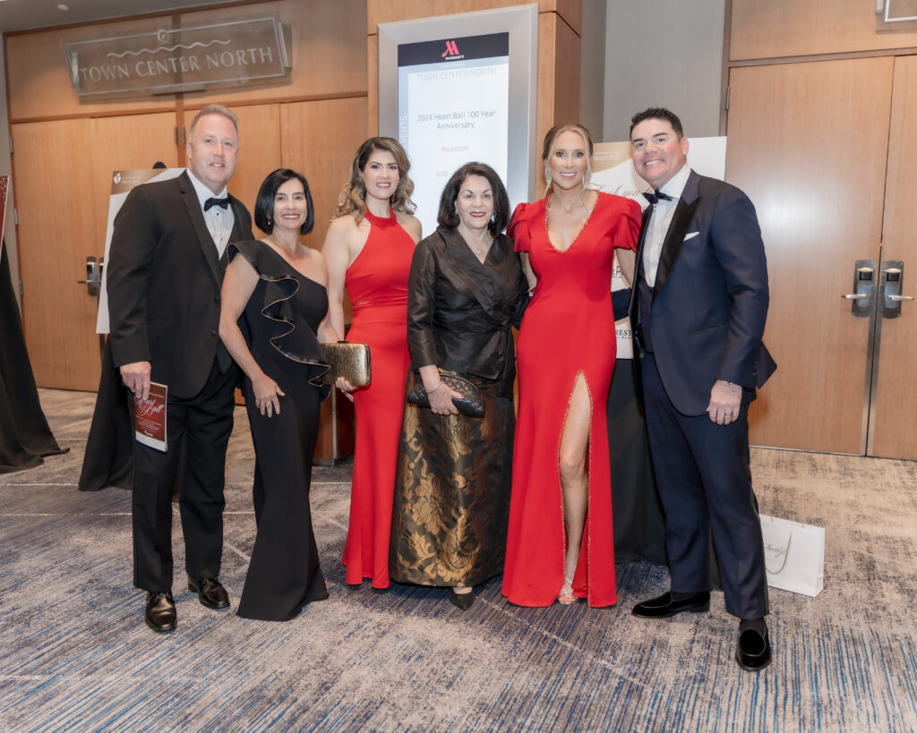 The Heart Ball brought out a lot of supporters.