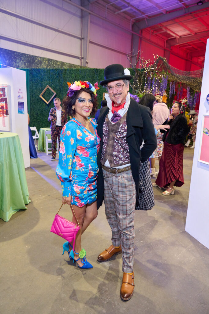 Claudia Macias, Angel Quesada at Fresh Arts Wonder Ball (Photo by Charlie Horse Photography)