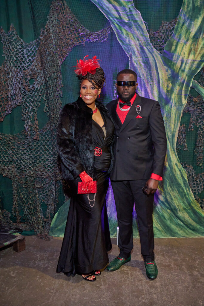 Crystal Walter-JN Baptiste & Mathieu JN Baptiste at Fresh Arts Wonder Ball (Photo by Charlie Horse Photography)