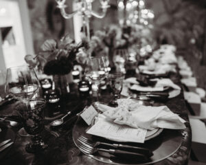 Gorgeous dining table (Photo by Cassidy Brown)