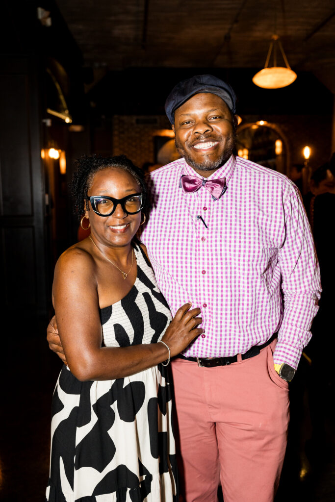 Delita and Cedric Martin at Inspirit: Rothko Chapel's Evening of Inspiration (Photo by Scott Julian)