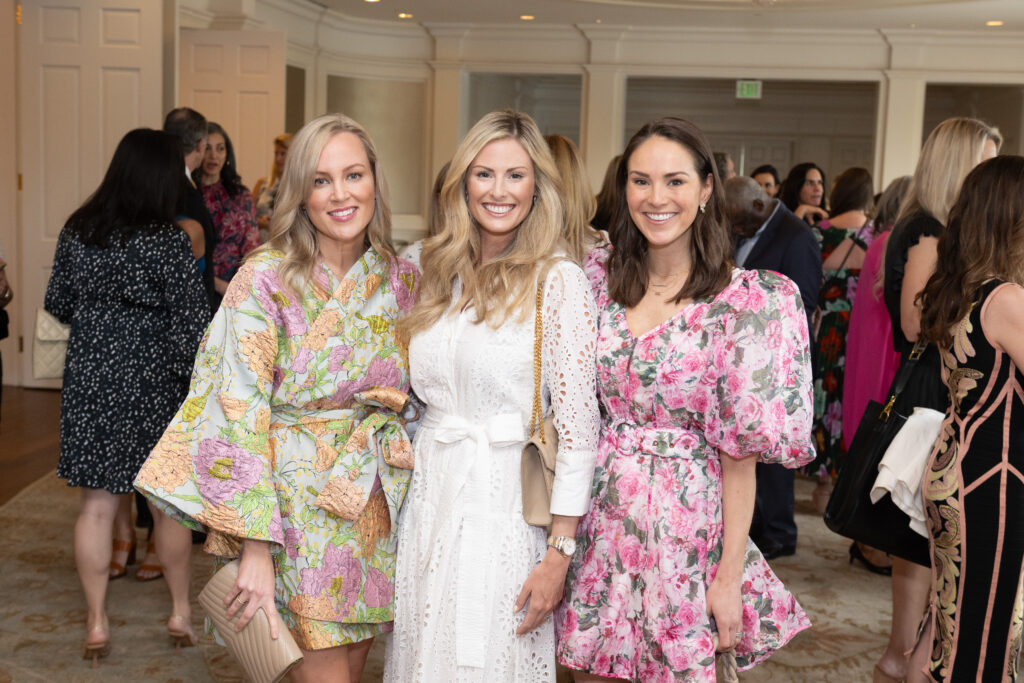 Farron Silverman, Eva Pawelek, Maddy Moffitt at the Children's Museum Houston Friends & Families Luncheon  (Photo by Wilson Parish)