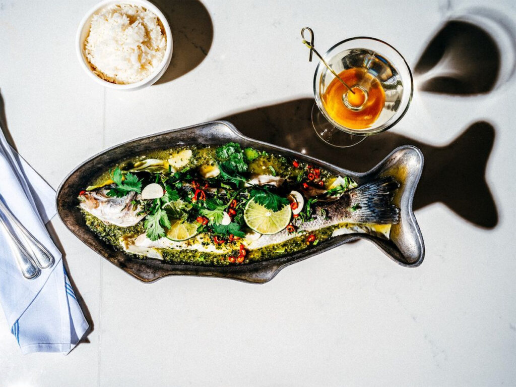 Fish Cheeks restaurant in  NoHo