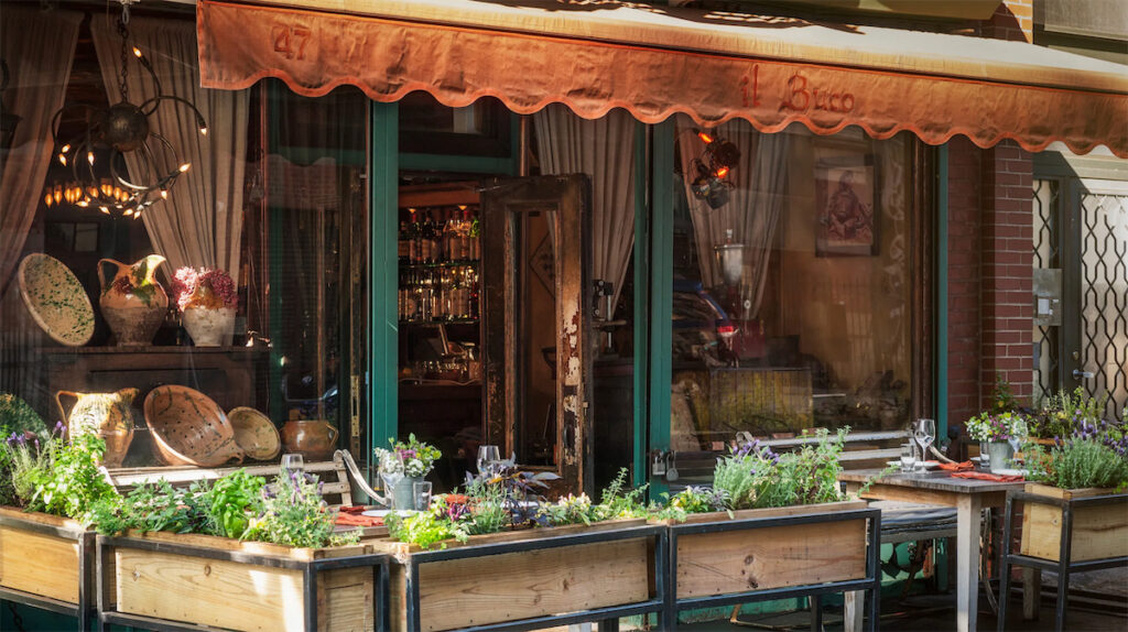 Il Buco in New York's NoHo neighborhood.