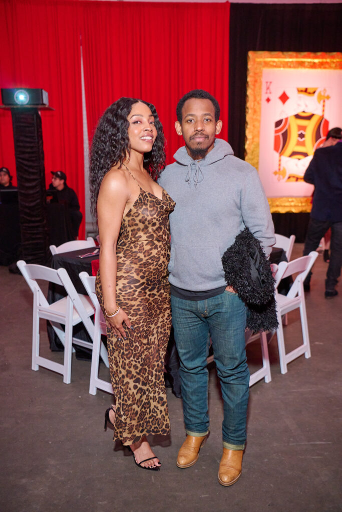 Iman Stinson, Wayne J. Bell at Fresh Arts Wonder Ball (Photo by Charlie Horse Photography)