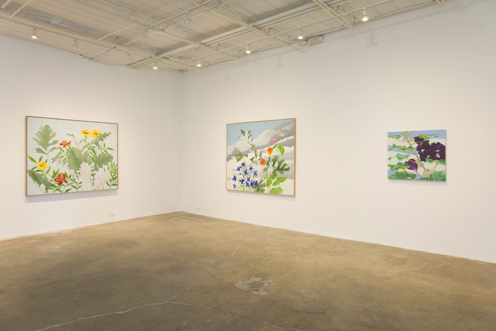 An installation view of the "Janet Alling: Plant Life" exhibit at Seven Sisters  Gallery. (Photo by Caroline Philippone, Courtesy Seven Sisters Gallery, Houston)